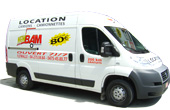 Location de camionnettes 10 m³